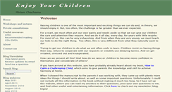 Desktop Screenshot of enjoyourchildren.com